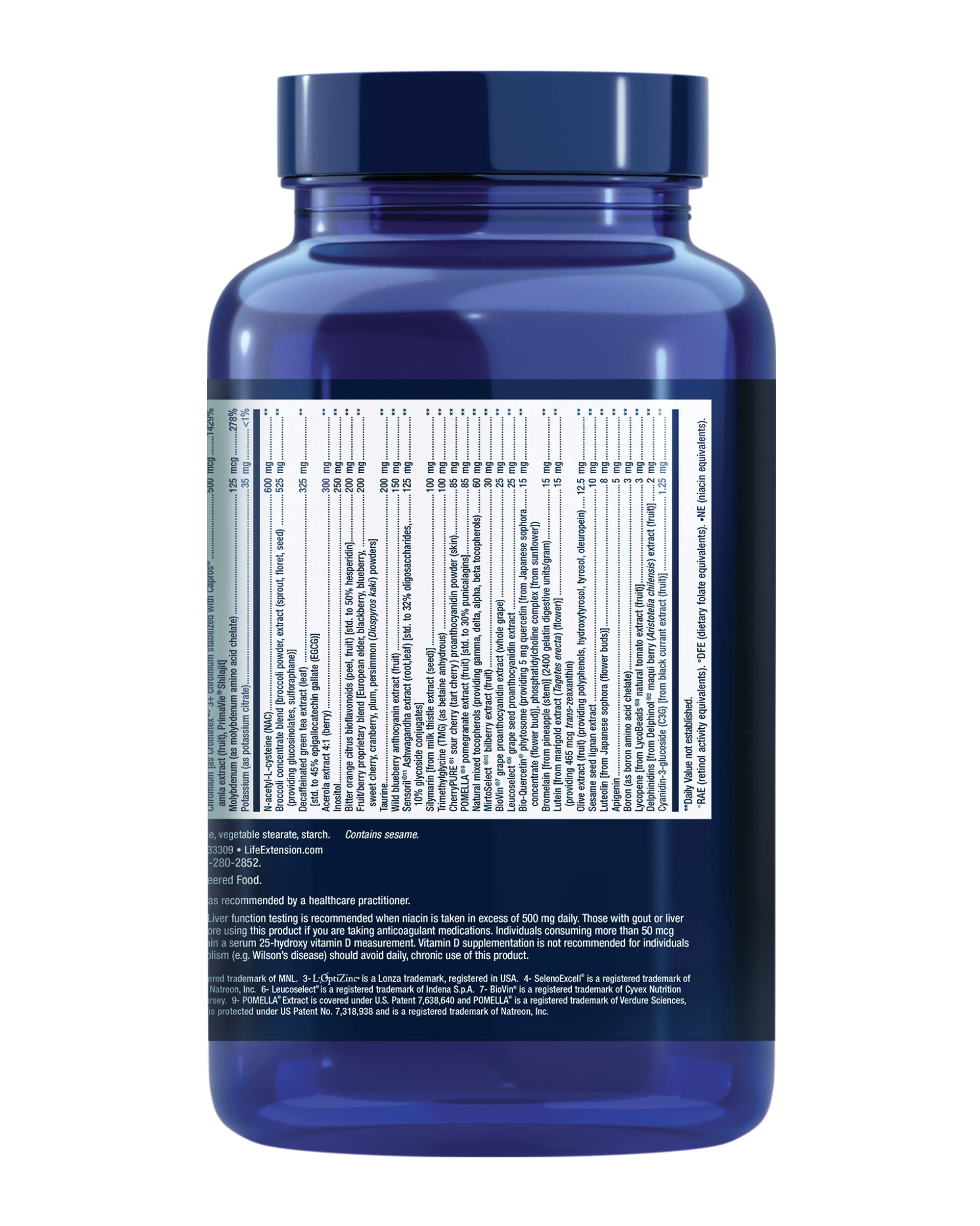 Foto 4 pulgar | Cápsulas Supplement Life Extension Mix De Vitamina De Alta Potencia - Venta Internacional.
