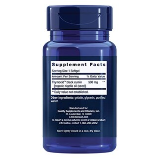 Foto 2 | Aceite De Semillas De Comino Negro Supplement Life Extension 500 Mg 60% Blando - Venta Internacional