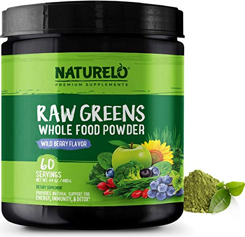 Foto 1 | Superalimento en Polvo Naturelo Verduras Crudas Bayas Silvestres 60 Porciones - Venta Internacional