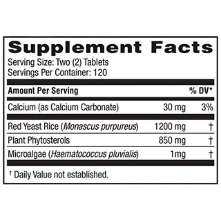 Foto 2 | Suplemento Weider Red Yeast Rice Plus Con Fitoesteroles 1200 Mg - Venta Internacional.