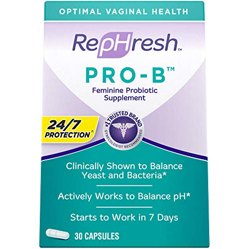 Suplemento Probiótico Rephresh Pro-b Para Mujeres 30 Cápsulas - Venta Internacional.