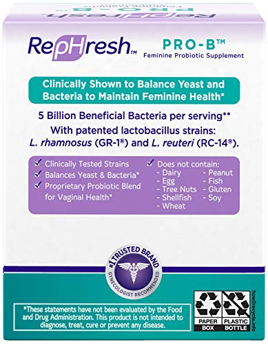 Foto 3 pulgar | Suplemento Probiótico Rephresh Pro-b Para Mujeres 30 Cápsulas - Venta Internacional.