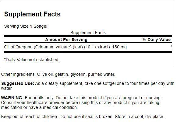 Foto 3 pulgar | Suplemento de Aceite de Orégano Swanson 10:1 con Extracto de 150 mg 120 g - Venta Internacional