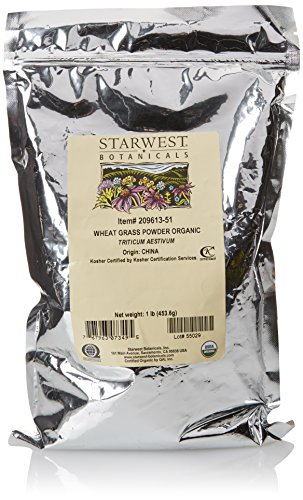 Foto 2 pulgar | Hierba De Trigo En Polvo Orgánica Starwest Botanicals 454 G - Venta Internacional.