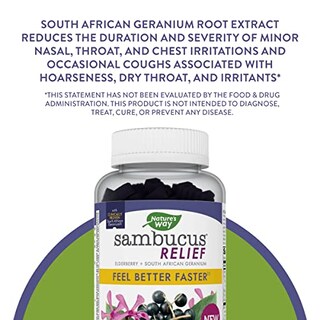 Foto 3 | Suplemento Nature's Way Sambucus Relief Gommies 60 Unidades - Venta Internacional.