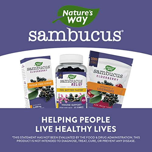 Foto 7 pulgar | Suplemento Nature's Way Sambucus Relief Gommies 60 Unidades - Venta Internacional.