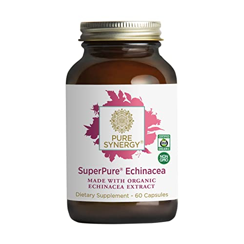 Suplemento Pure Synergy Extracto De Equinácea Superpure 60 Cápsulas - Venta Internacional.