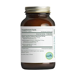Foto 2 | Suplemento Pure Synergy Extracto De Equinácea Superpure 60 Cápsulas - Venta Internacional.