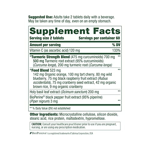 Foto 3 pulgar | Suplemento Megafood Turmeric Strength Whole Body 120 Comprimidos - Venta Internacional