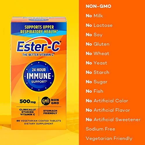Foto 4 pulgar | Suplemento De Vitamina C Ester-c 500 Mg 90 Tabletas Apoyo Inmunológico - Venta Internacional.