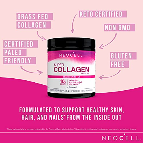 Foto 2 | Polvo De Colágeno Neocell Super Collagen Peptides Tipo 1 y 3 - Venta Internacional