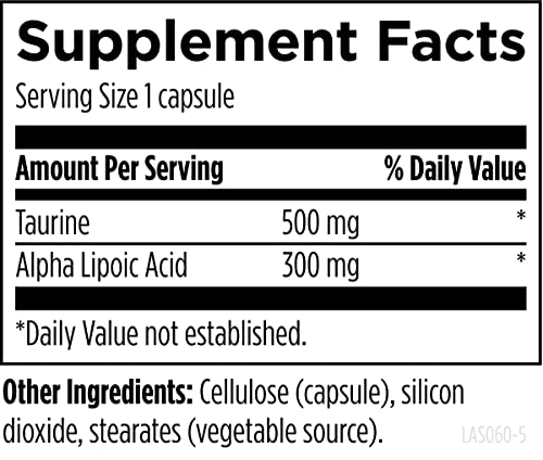Foto 5 | Diseños De Suplementos Para La Salud Lipoic Acid Supreme 300 Mg - Venta Internacional.