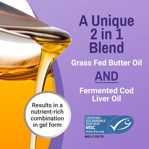Foto 4 pulgar | Suplemento De Aceite De Hígado De Bacalao Fermentado De Green Pasture Con Aceite De Mantequilla - Venta Internacional.
