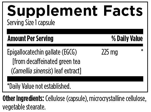 Foto 5 pulgar | Diseños De Suplementos Para La Salud: Té Verde Descafeinado Con Egcg - Venta Internacional.