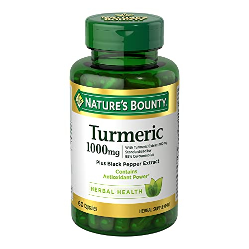 Foto 2 pulgar | Suplemento De Cúrcuma Nature's Bounty 1000 Mg 60 Cápsulas - Venta Internacional