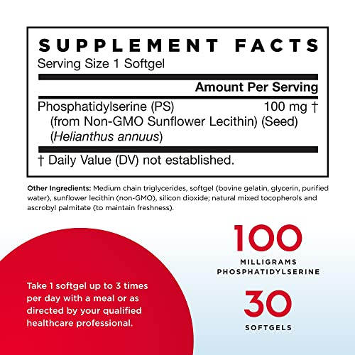 Foto 4 | Suplemento Jarrow Formulas Ps 100-30 Cápsulas Blandas De 100 Mg De Fosfato - Venta Internacional