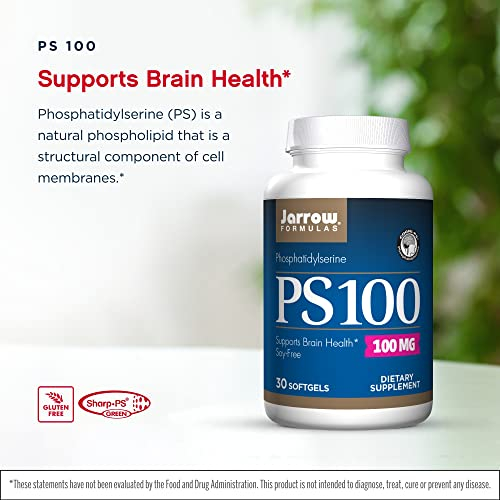 Foto 5 | Suplemento Jarrow Formulas Ps 100-30 Cápsulas Blandas De 100 Mg De Fosfato - Venta Internacional
