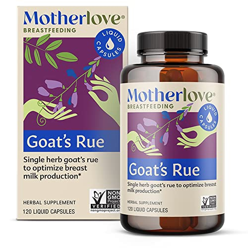 Suplemento De Lactancia Motherlove Goat's Rue 120 Cápsulas - Venta Internacional.