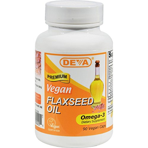 Foto 2 pulgar | Suplemento De Aceite De Linaza Vegano Deva 90 Vcaps - Venta Internacional.