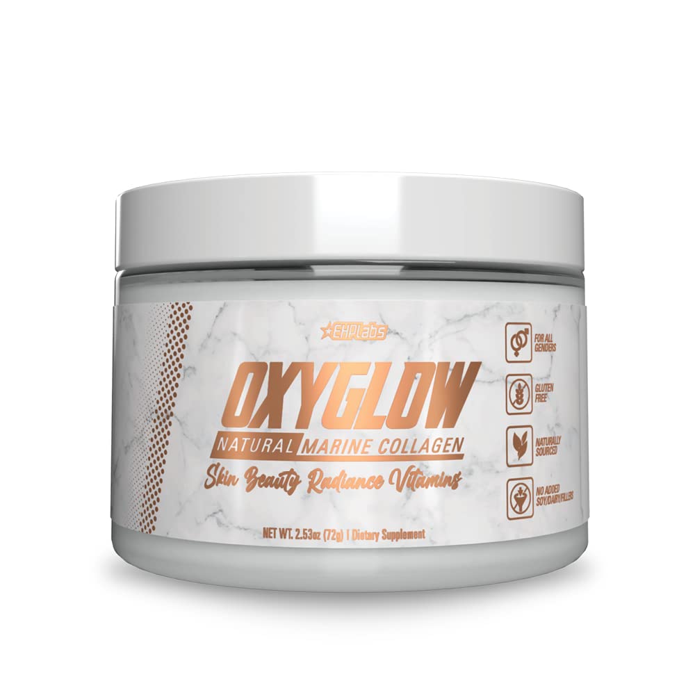 Foto 2 pulgar | Colágeno Marino En Polvo Ehplabs Oxyglow Con Vitaminas 300 G - Venta Internacional.