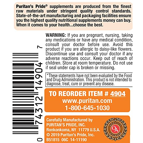 Foto 3 pulgar | Suplemento De 20 Mg De Luteína Puritan's Pride Para La Salud Ocular 240 Ml - Venta Internacional.