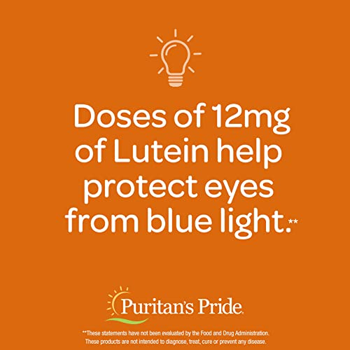 Foto 5 | Suplemento De 20 Mg De Luteína Puritan's Pride Para La Salud Ocular 240 Ml - Venta Internacional.
