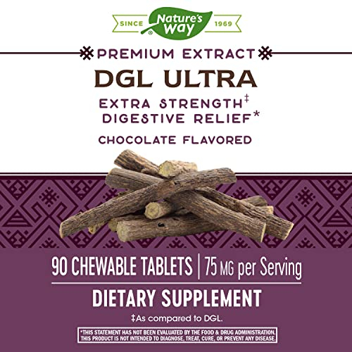 Foto 4 pulgar | Suplemento Nature's Way Dgl Ultra 10:1 Extra Strength 90 Che - Venta Internacional.