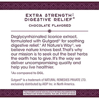 Foto 4 | Suplemento Nature's Way Dgl Ultra 10:1 Extra Strength 90 Che - Venta Internacional.