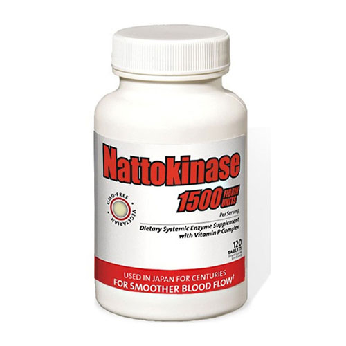 Foto 2 pulgar | Suplemento Natural Con Vitaminas Nattokinasa, 120 Tabletas X 2 - Venta Internacional.
