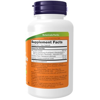 Foto 2 | Suplemento Now Extracto De Cardo Mariano Con Silimarina 300 Mg 100 Cápsulas - Venta Internacional.