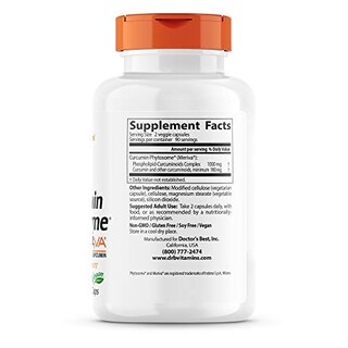 Foto 2 | Suplemento Doctor's Best Curcumin Phytosome 500 Mg 180 Cápsulas - Venta Internacional.