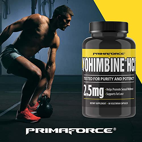 Foto 5 pulgar | Suplemento Primaforce Yohimbina Hcl 2,5 Mg 90 Cápsulas - Venta Internacional.