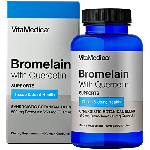 Foto 2 pulgar | Suplemento De Bromelina De Vitamina Dica Con Quercetina 60 Unidades - Venta Internacional.