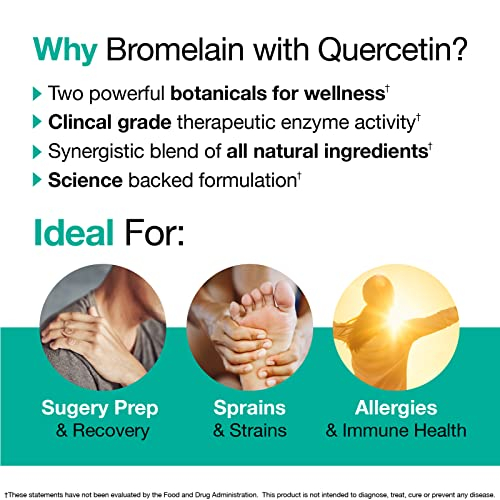 Foto 3 pulgar | Suplemento De Bromelina De Vitamina Dica Con Quercetina 60 Unidades - Venta Internacional.