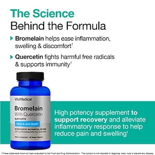 Foto 3 | Suplemento De Bromelina De Vitamina Dica Con Quercetina 60 Unidades - Venta Internacional.