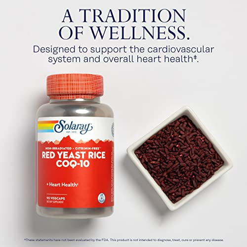 Foto 3 | Suplemento Solaray De Arroz De Levadura Roja Con Coq-10 Y Niacina Sin Rubor - Venta Internacional.