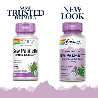 Foto 2 | Suplemento Solaray: Extracto De Palma Enana Americana, 160 Mg, 120 Cápsulas Blandas - Venta Internacional.