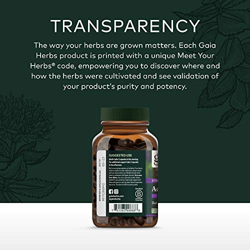 Foto 5 pulgar | Suplemento Gaia Herbs Adrenal Health Daily Support 120 Cápsulas - Venta Internacional.