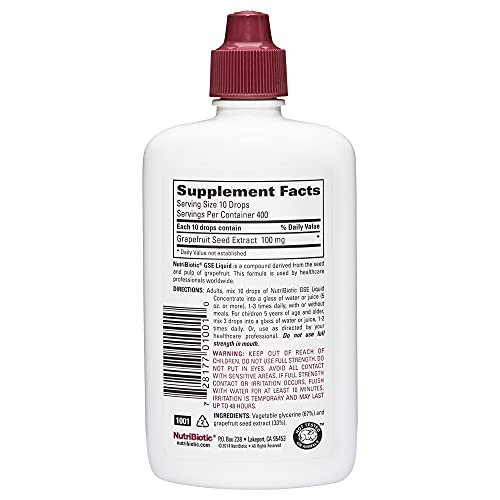 Foto 3 pulgar | Suplemento Nutribiotic Gse Liquid 120 Ml De Semillas De Pomelo Extra - Venta Internacional.