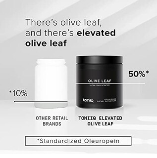 Foto 4 | Suplemento Toniiq De Extracto De Hoja De Olivo, 22,5 G, 45 Veces Concentrado - Venta Internacional.