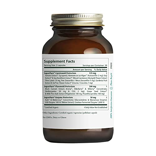 Foto 3 pulgar | Protector De Ojos Supplement Pure Synergy 60 Cápsulas - Venta Internacional.