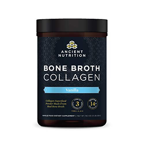 Suplemento: Caldo De Huesos De Colágeno Y Vainilla De Ancient Nutrition 500 - Venta Internacional.