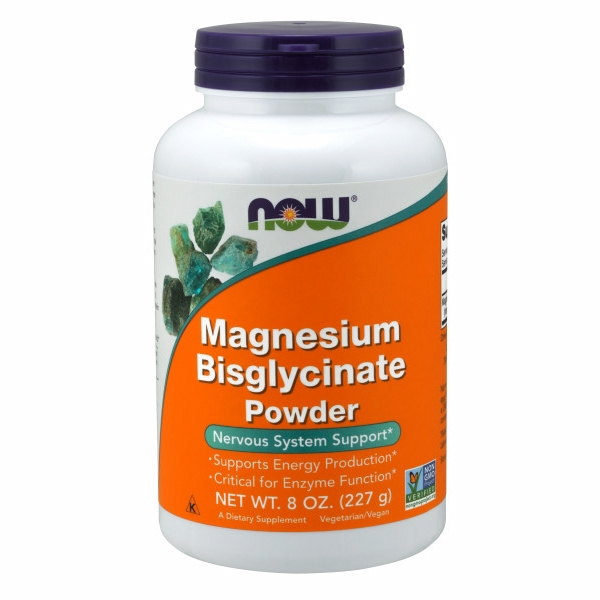 Foto 2 pulgar | Polvo De Bisglicinato De Magnesio Supplement Now Foods 250 Mg - Venta Internacional.