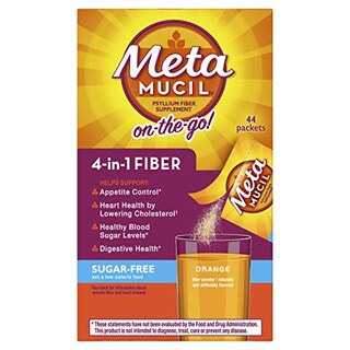 Foto 1 | Suplemento De Fibra Metamucil 4 En 1 De Psyllium Sin Azúcar, 44 Unidades - Venta Internacional.