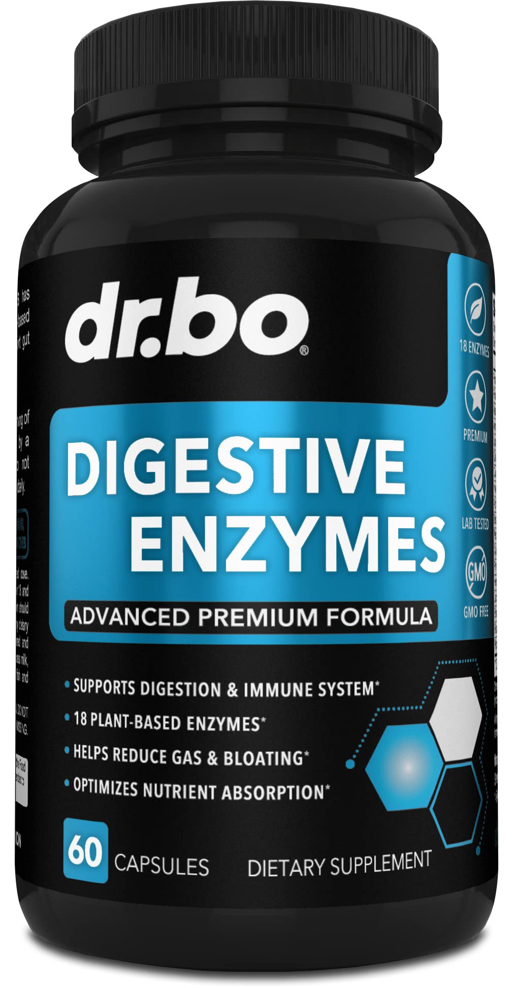 Foto 1 | Suplementos De Enzimas Digestivas Dr. Bo Pancreatic & Proteolyti - Venta Internacional.