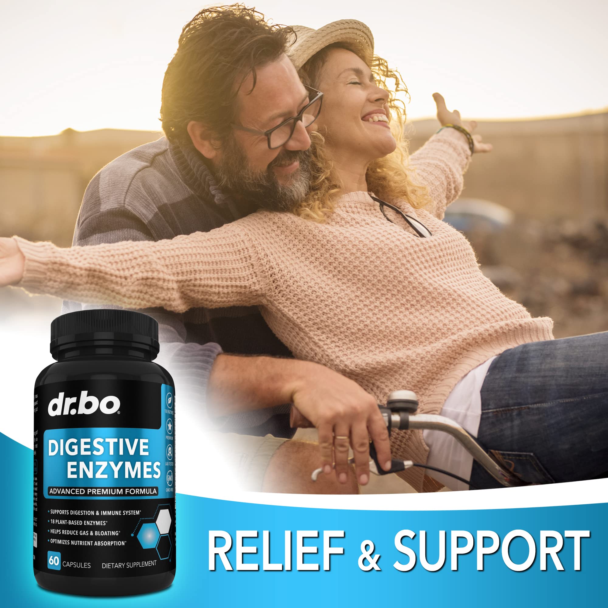 Foto 6 | Suplementos De Enzimas Digestivas Dr. Bo Pancreatic & Proteolyti - Venta Internacional.