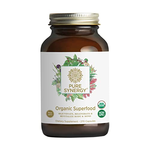 Suplemento Pure Synergy Superfood 270 Cápsulas Orgánicas - Venta Internacional.
