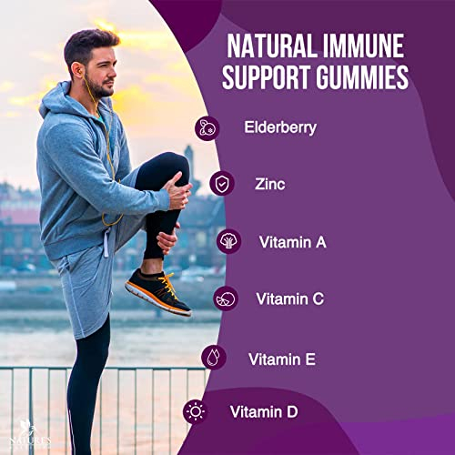Foto 7 pulgar | Gomitas Nature's Nutrition Immune Support 120 Con Saúco - Venta Internacional.