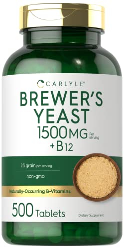 Foto 2 pulgar | Complemente Las Tabletas De Levadura De Cerveza Carlyle De 1500 Mg Con Vitamina  - Venta Internacional.