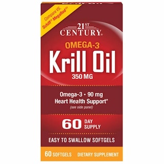 Foto 1 | Suplemento De Aceite De Krill Del Siglo Xxi 60 Cápsulas Blandas - Venta Internacional.